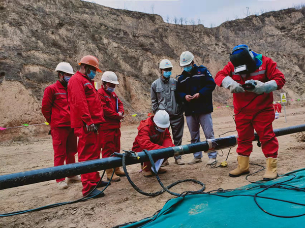 快讯 | 中化华油建设集团临兴地面集输工程集气二站四站集输管道项目开工啦！