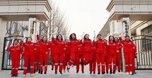 最诚挚的祝福送给你们！华油女神！