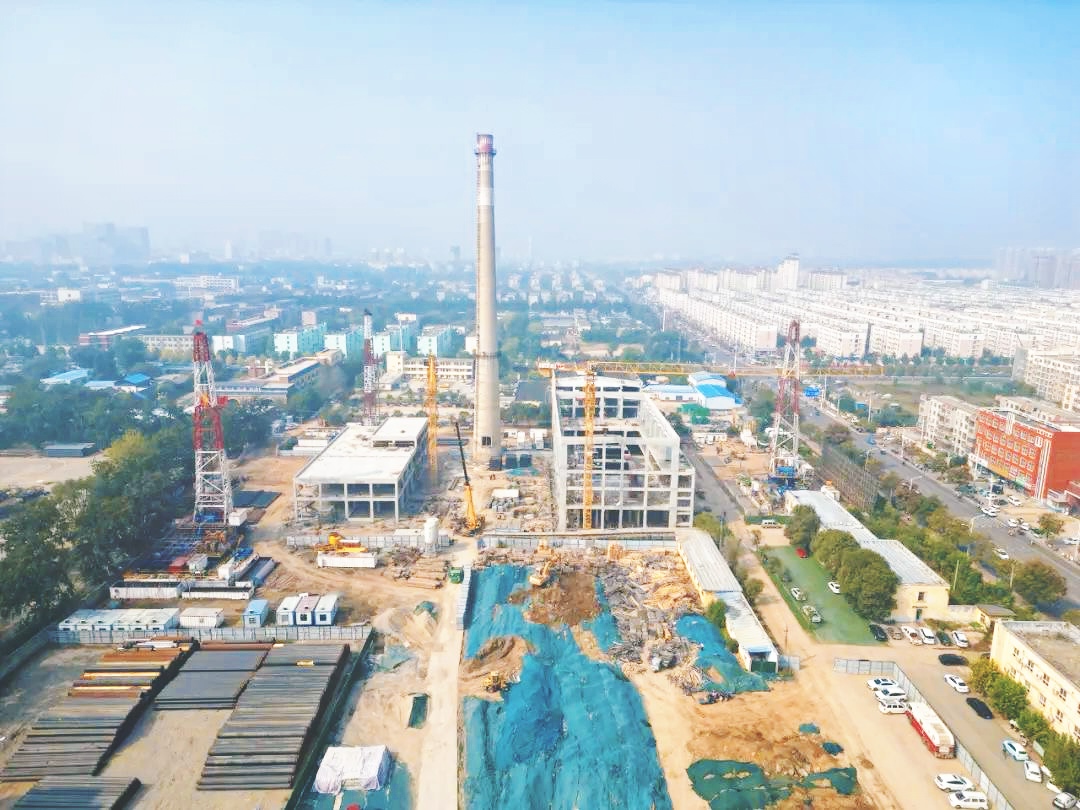 濮阳新闻专访∣聚焦中化华油建设集团绿色热源供应中心项目建设