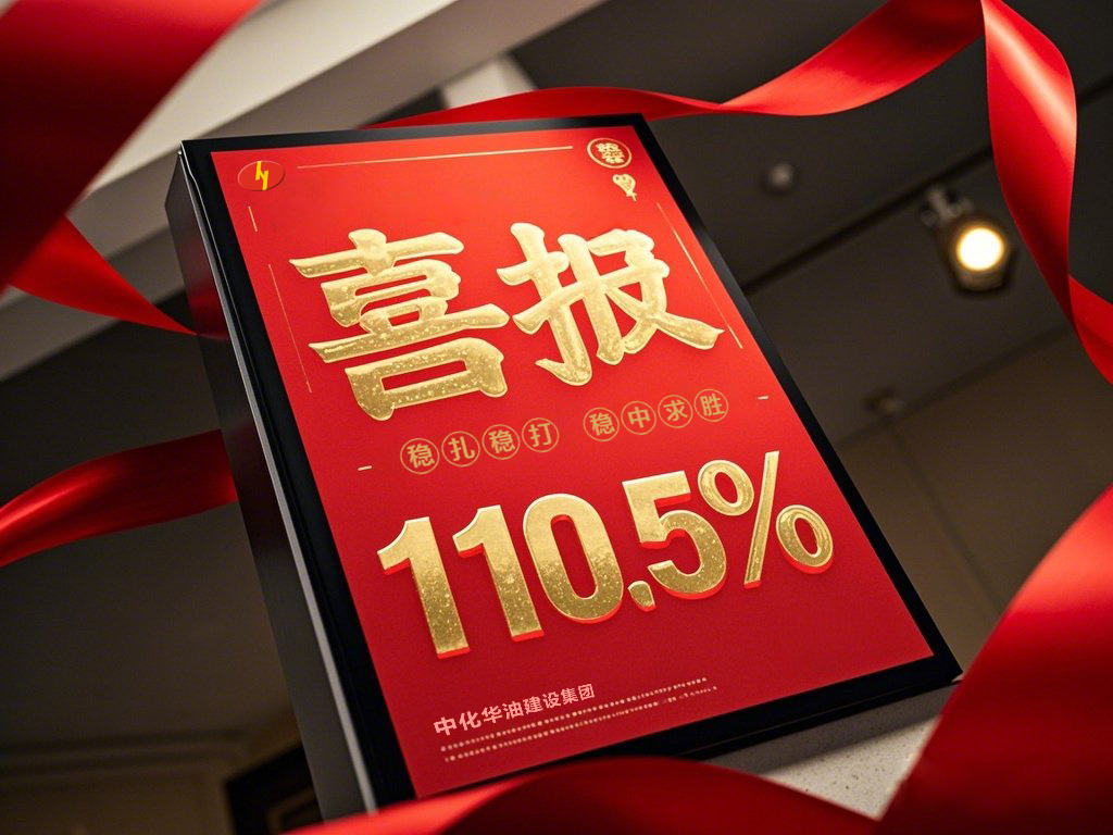 稳中求胜丨中化华油建设集团提前超额完成全年经营目标！