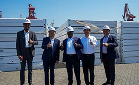 集港丨首批物资奔赴天津 中化华油MKB项目迈出关键一步